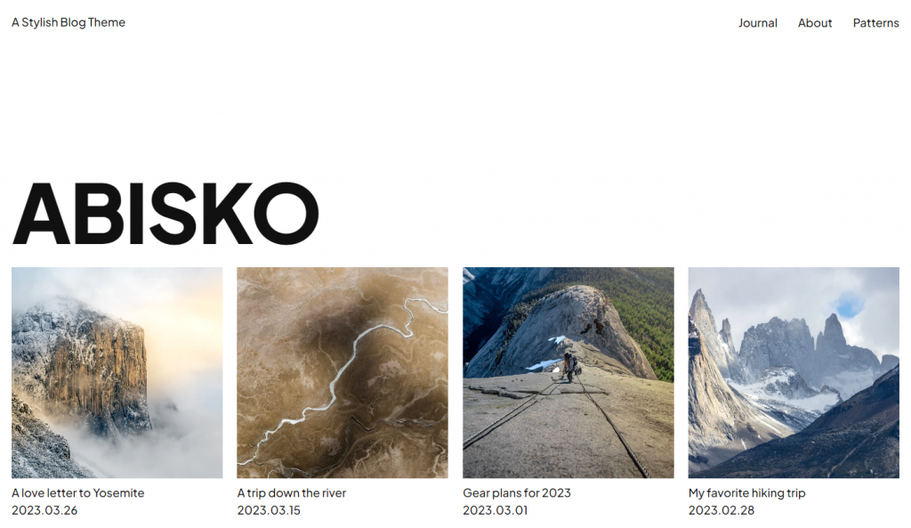 Abisko preview