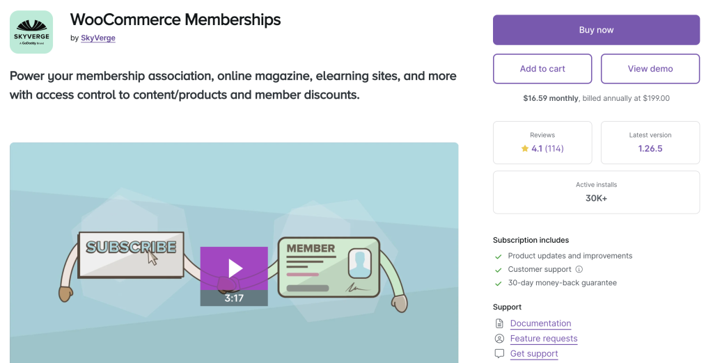 WooCommerce Memberships: a WordPress membership plugin for e-commerce