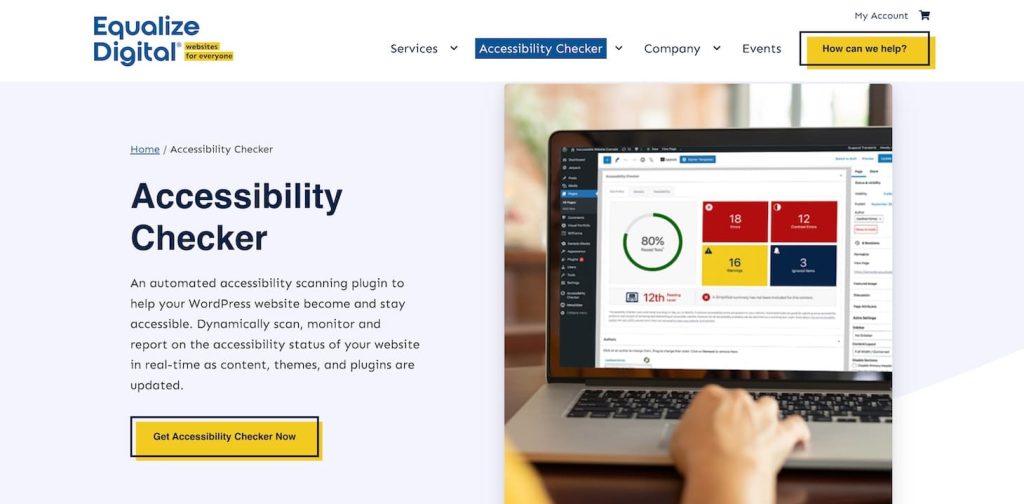 Equalize Digital Accessibility Checker WordPress plugin